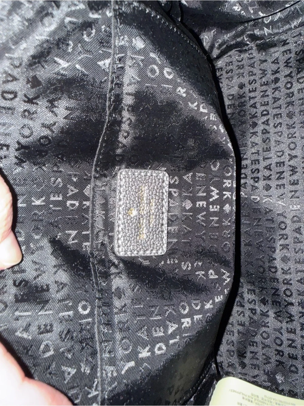kate spade Gold Glitter Dome Satchel